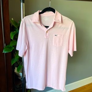 Vineyard Vines Pink Polo